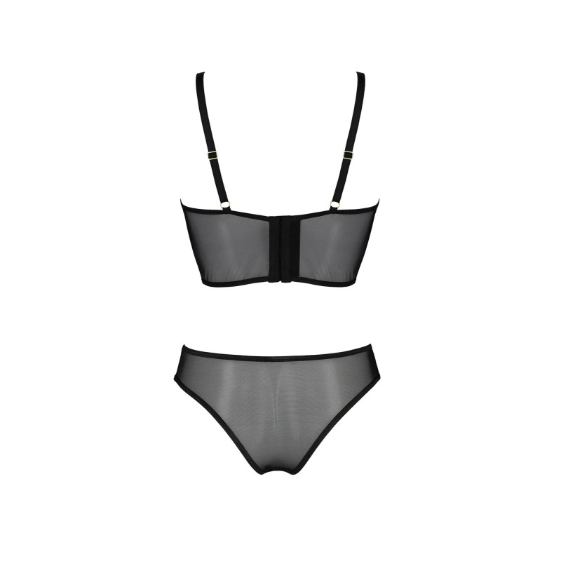 Bielizna-DENERYS SET black S/M